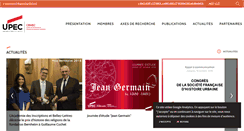 Desktop Screenshot of crhec.u-pec.fr